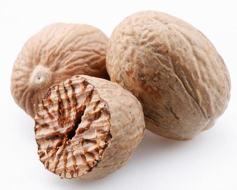 Muskatrieksts ir spēcīgs stimulants, kas lieliski palielina vīriešu potenci.